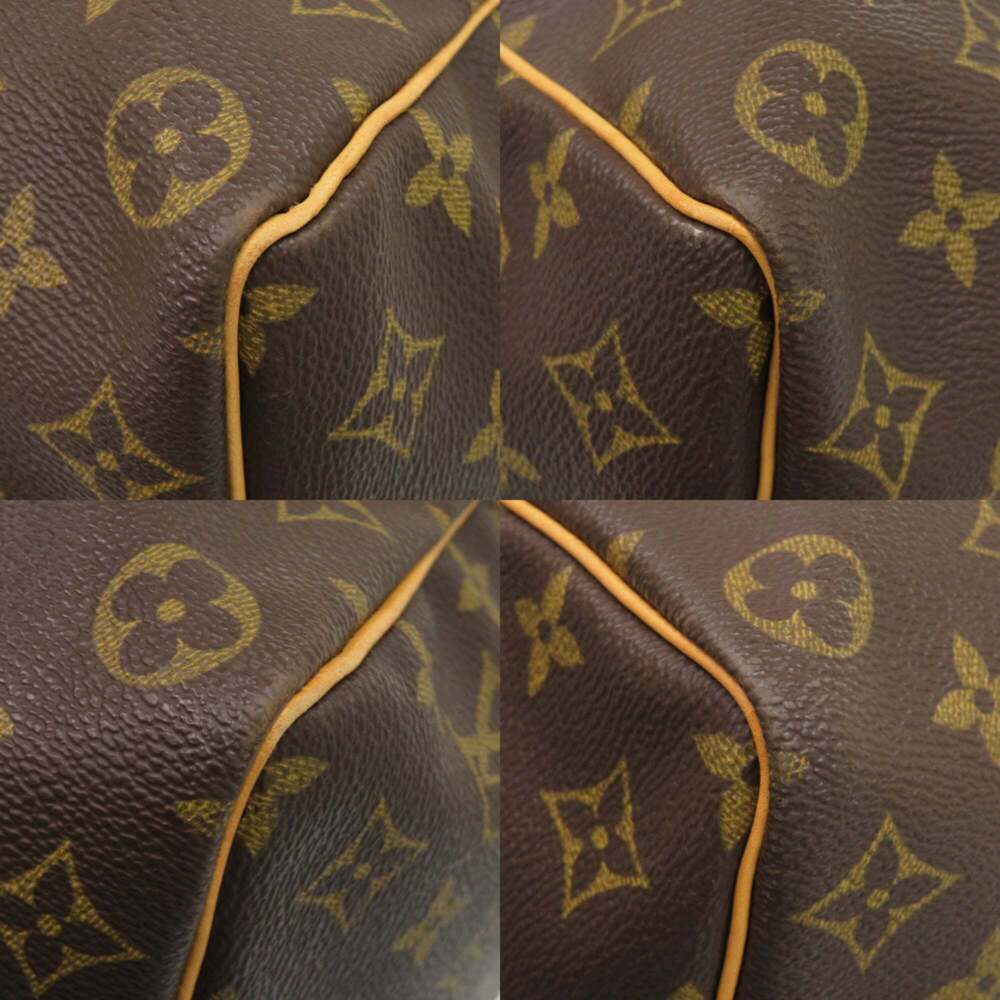 LOUIS VUITTON Authentic Brown Monogram Keepall 50 Boston Bag - Picture 8 of 10